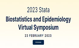 2023 STATA 生物统计学和流行病学虚拟研讨会